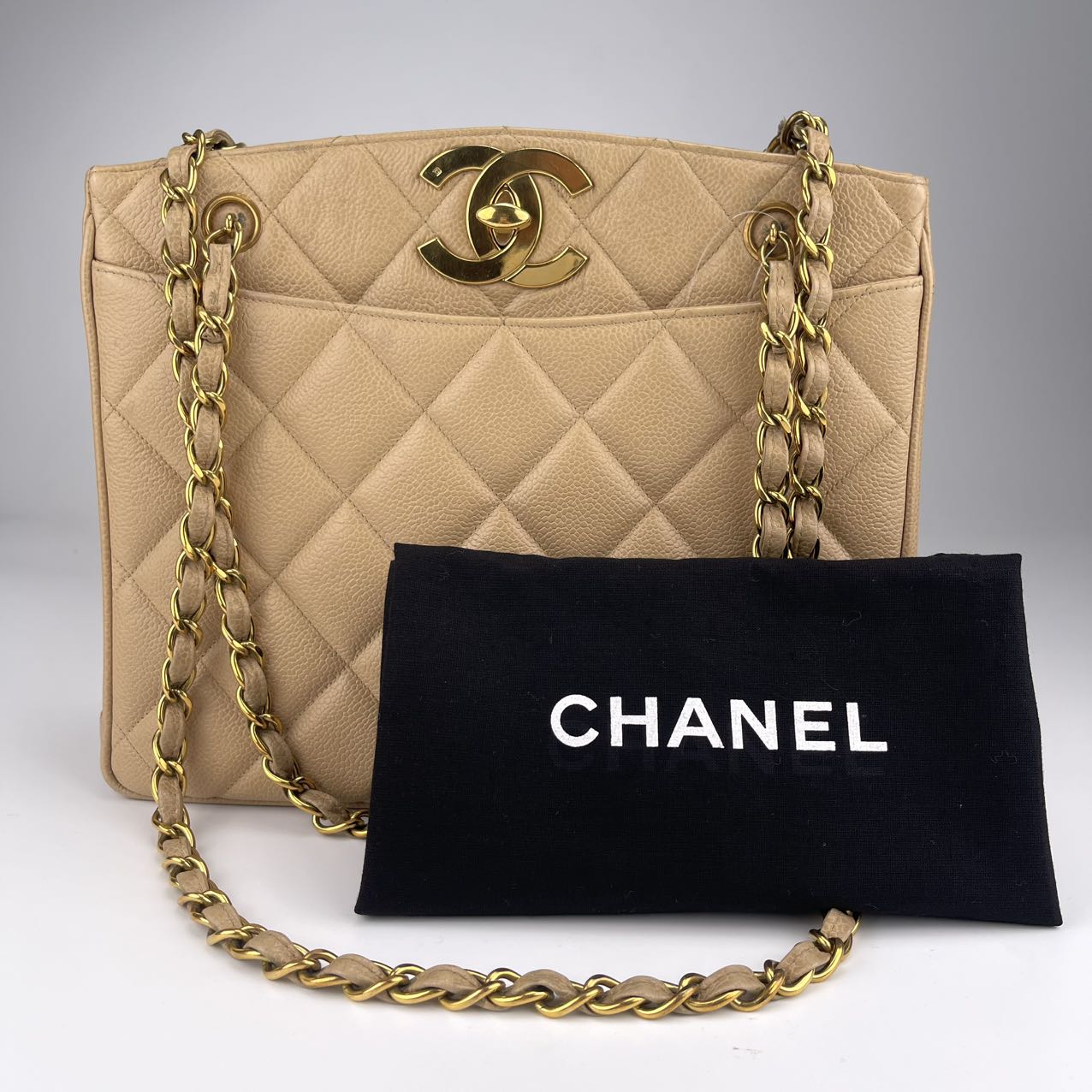 Chanel Chain Tote Bag[Used]