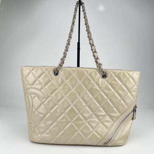 Chanel Cambon Chain Tote Bag[Used]