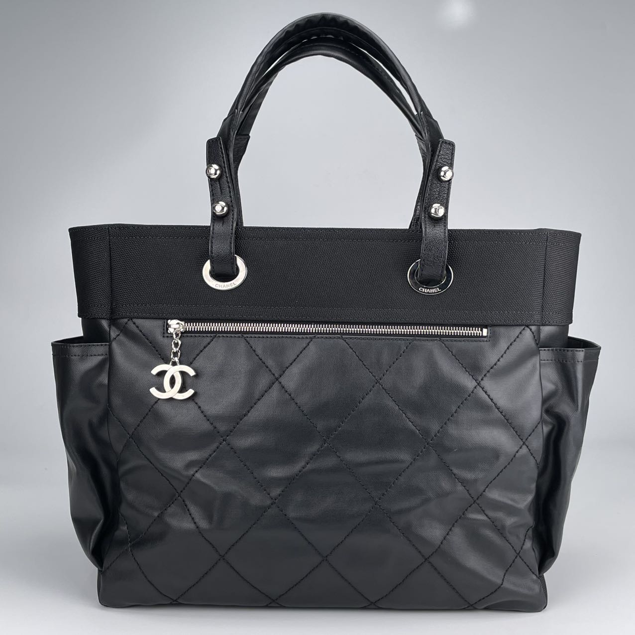Chanel Paris-Biarritz Tote Bag GM [Used]