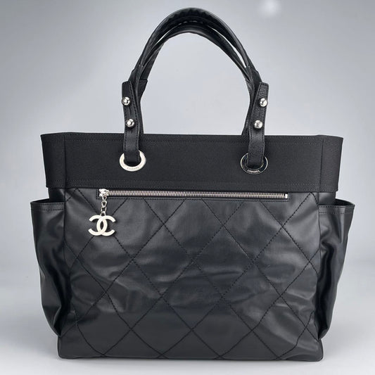 Chanel Paris-Biarritz Tote Bag GM [Used]