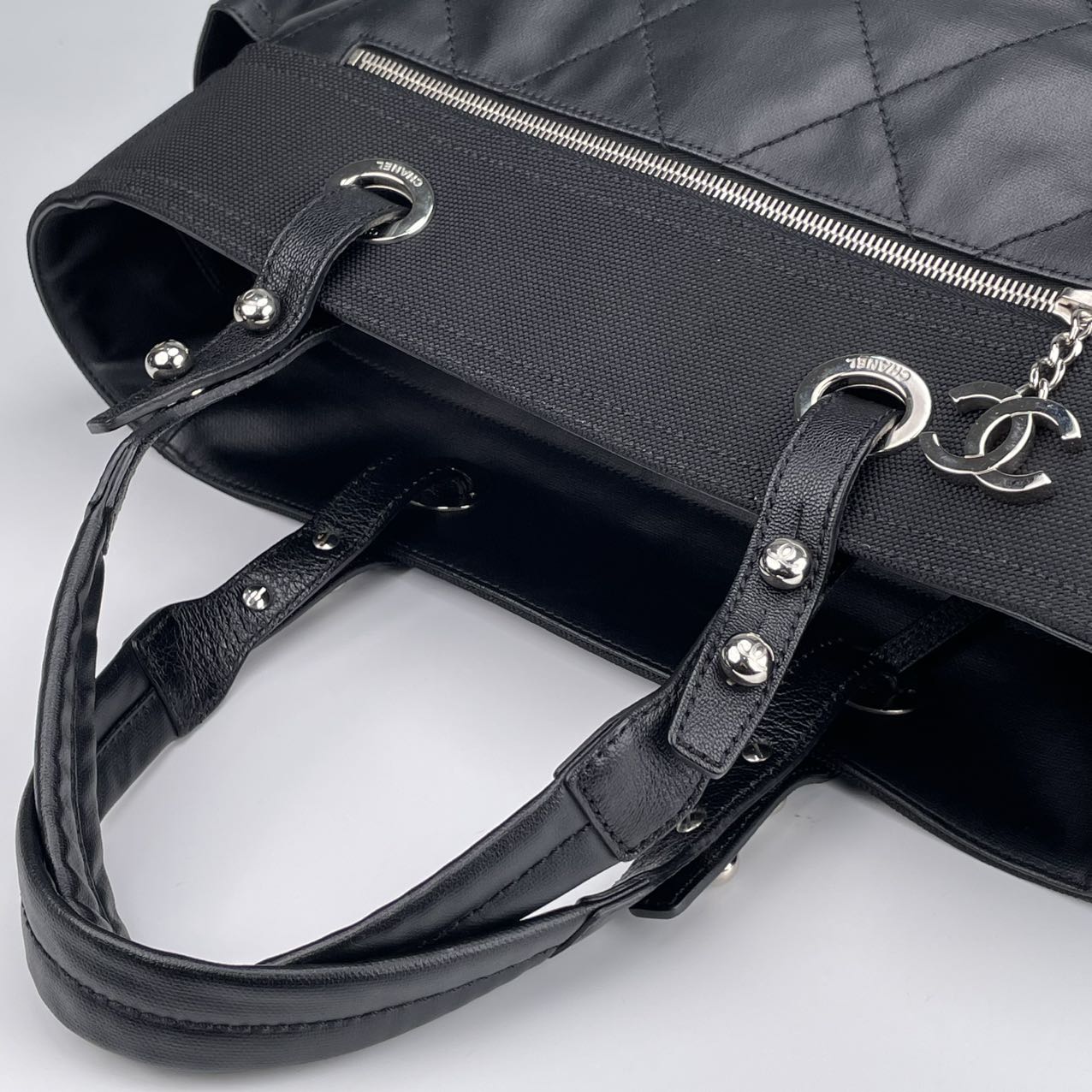 Chanel Paris-Biarritz Tote Bag GM [Used]