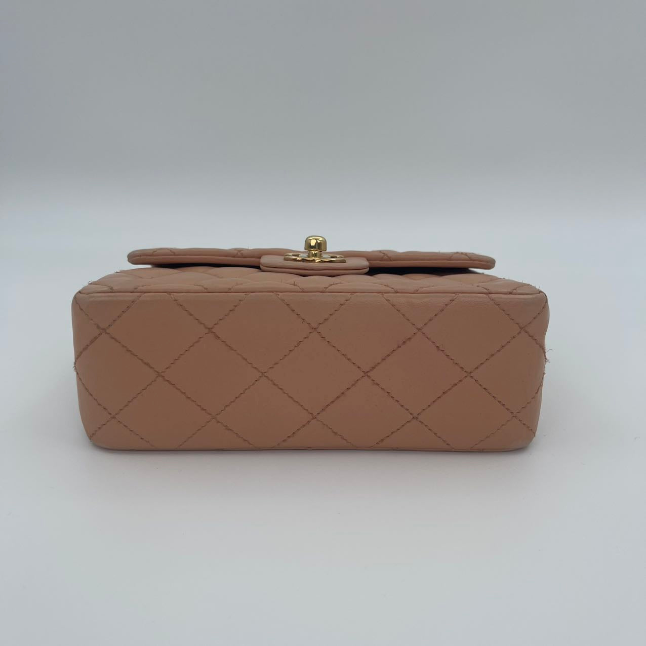 Chanel Classic Flap Mini - Beige [Used]