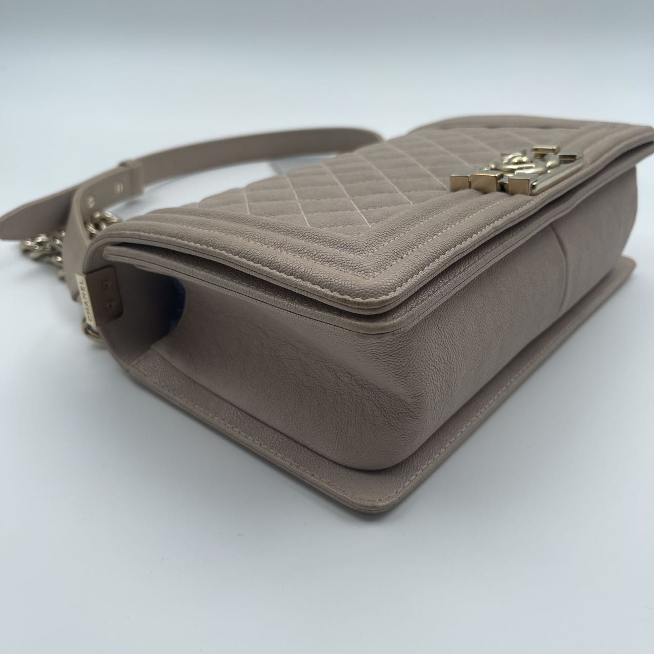 Chanel Boy 25-Beige[Used]