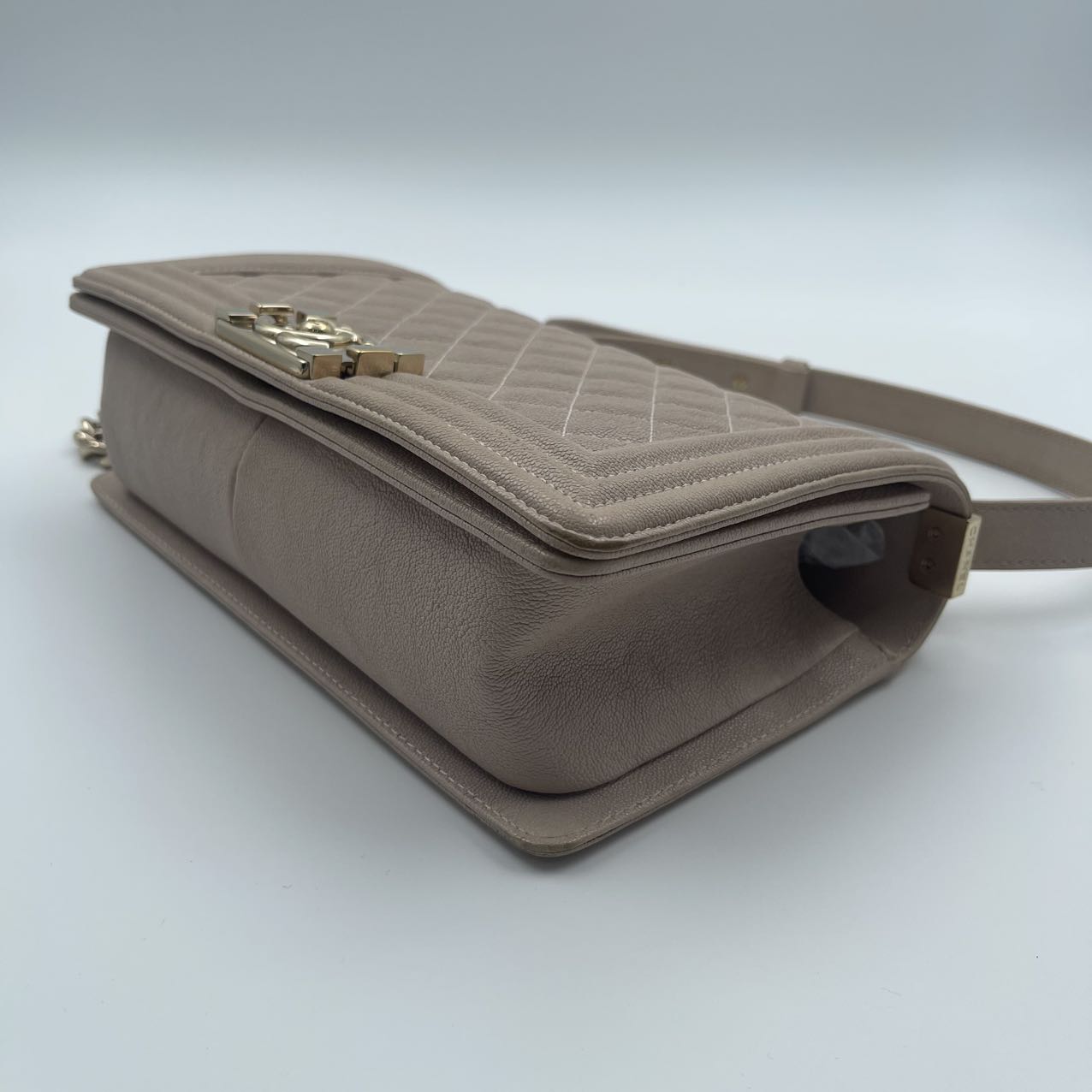 Chanel Boy 25-Beige[Used]