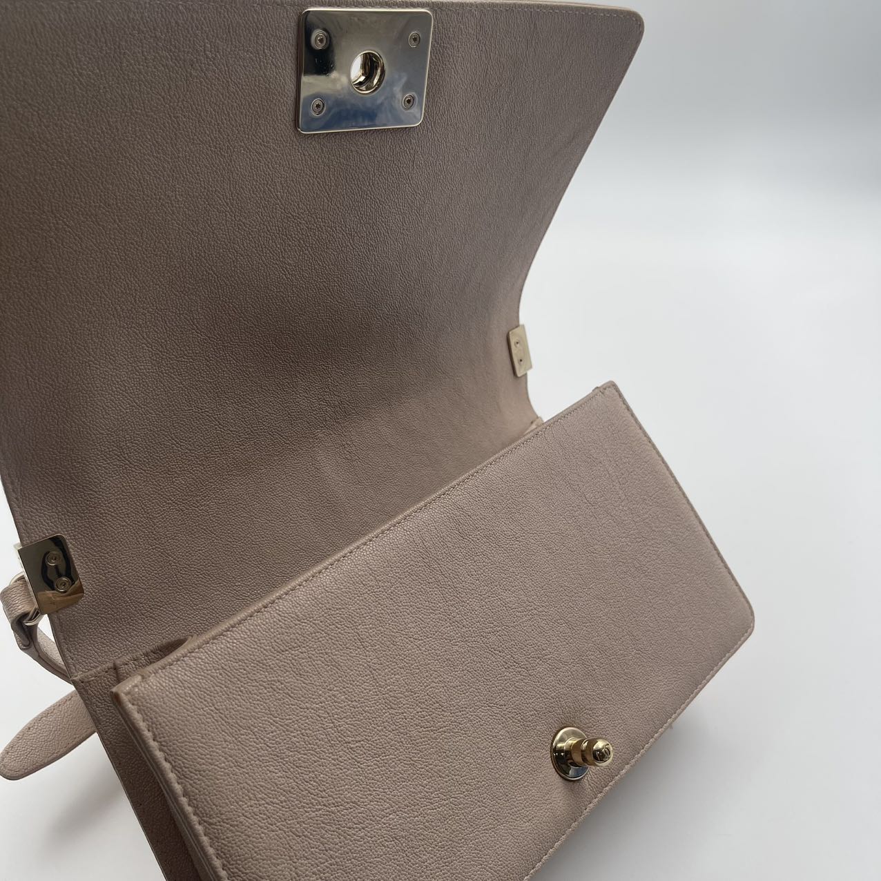 Chanel Boy 25-Beige[Used]