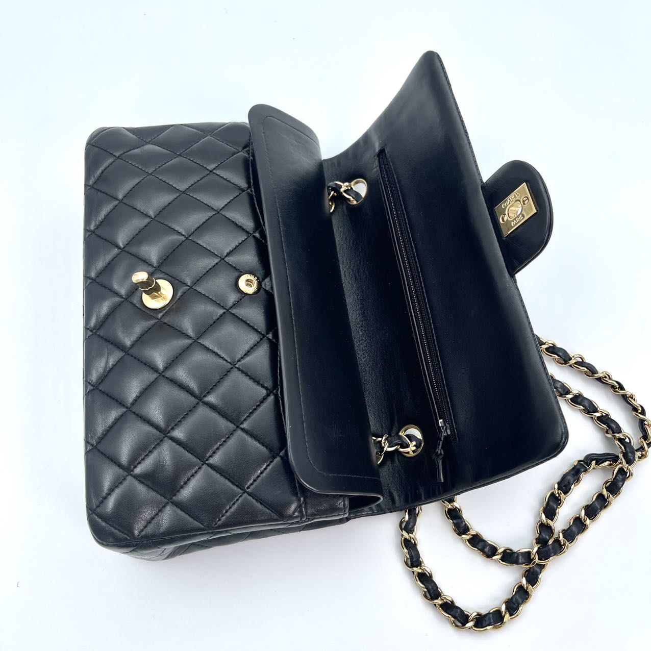 Chanel Classic Flap Large 25cm - Black [Used]