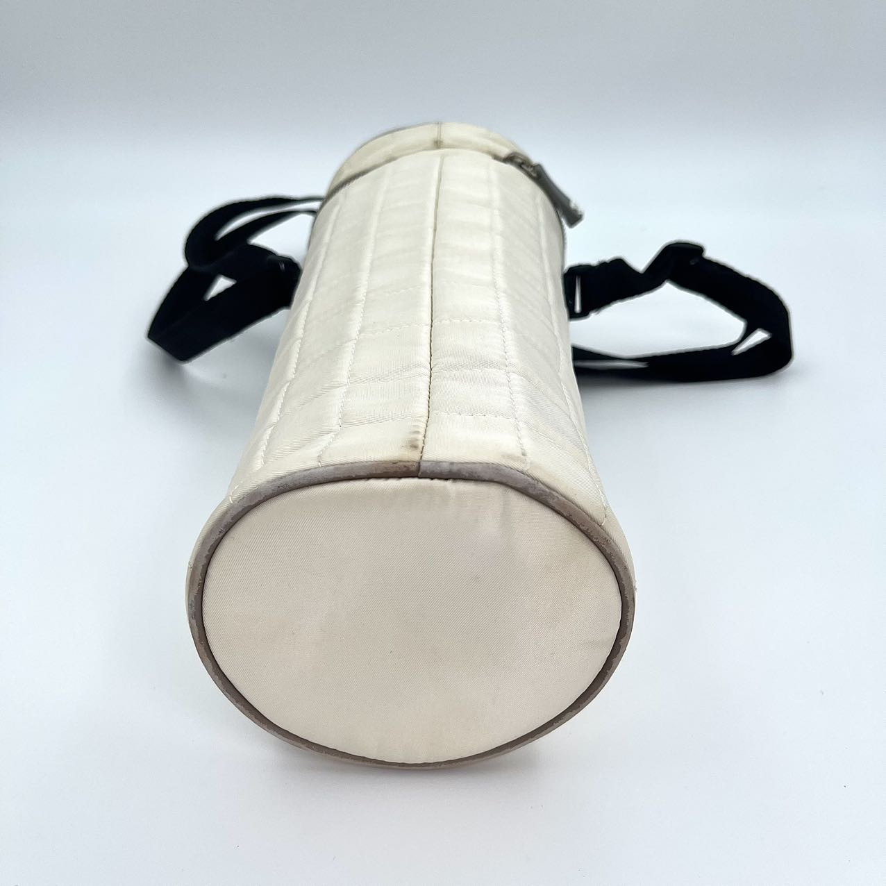 Chanel Sports Line Nylon Crossbody Bottle Bag - White [Used]