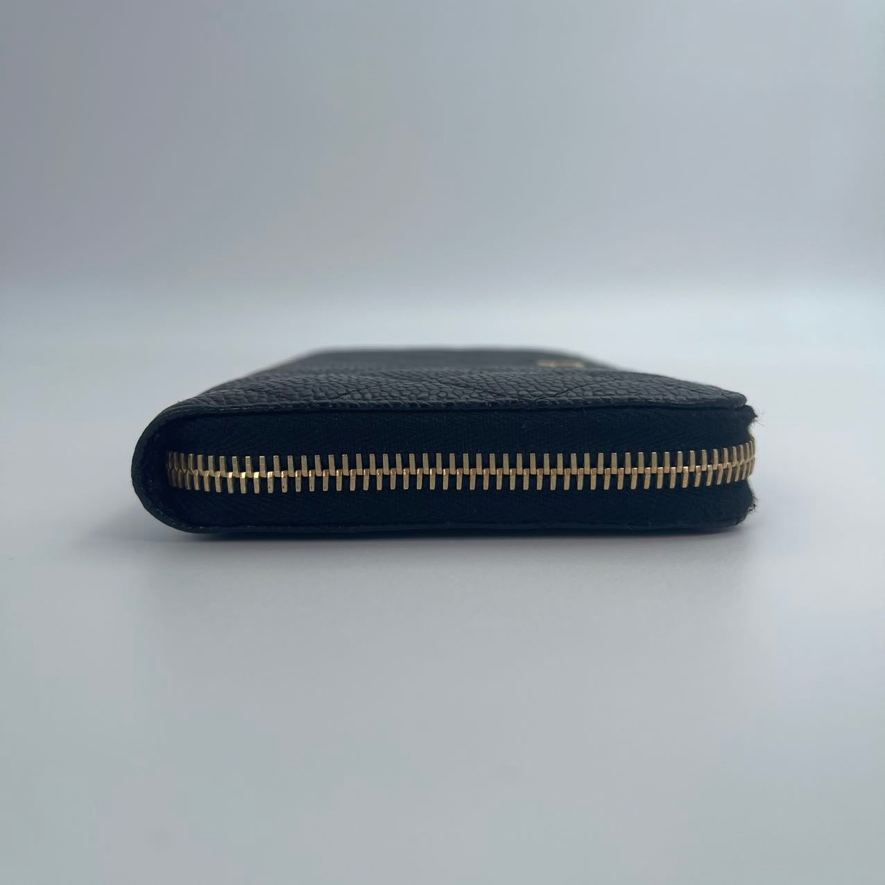 Chanel Classic Black Caviar Leather Long Wallet with Gold Hardware [Used]