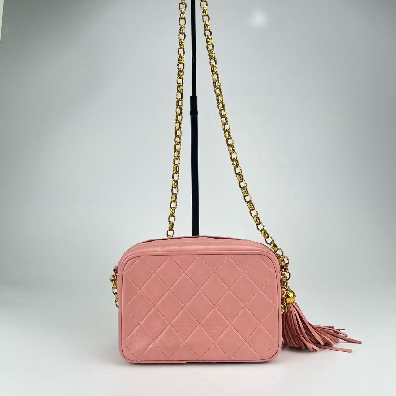 Chanel Matelassé Chain Shoulder Bag with Fringe [Used]