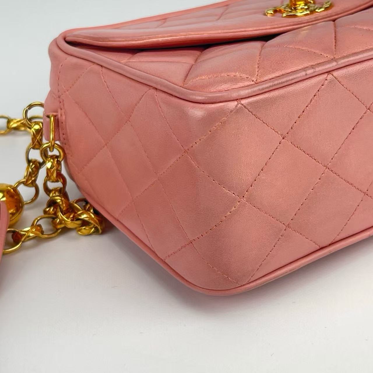 Chanel Matelassé Chain Shoulder Bag with Fringe [Used]