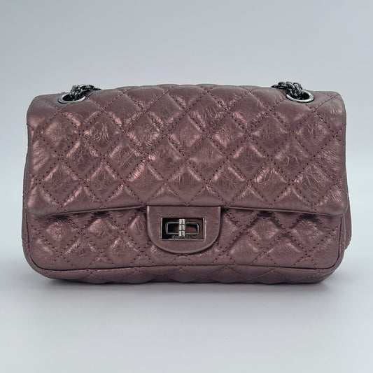 Chanel 2.55 Matelassé Double Chain Shoulder Bag[Used]