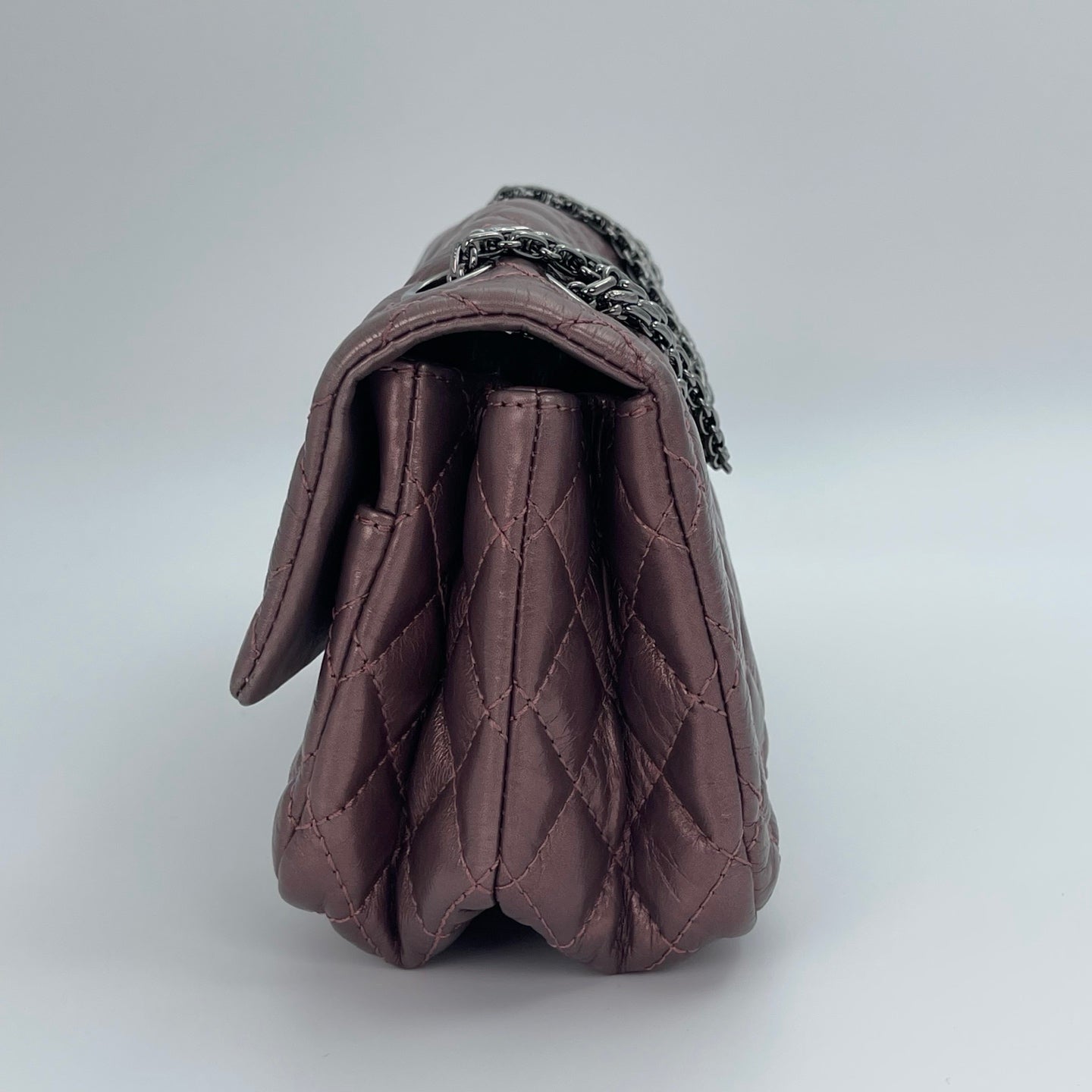Chanel 2.55 Matelassé Double Chain Shoulder Bag[Used]