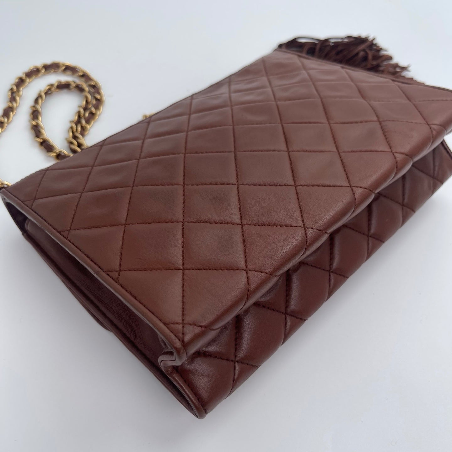 Chanel Camera Bag – Brown Lambskin Leather [Used]