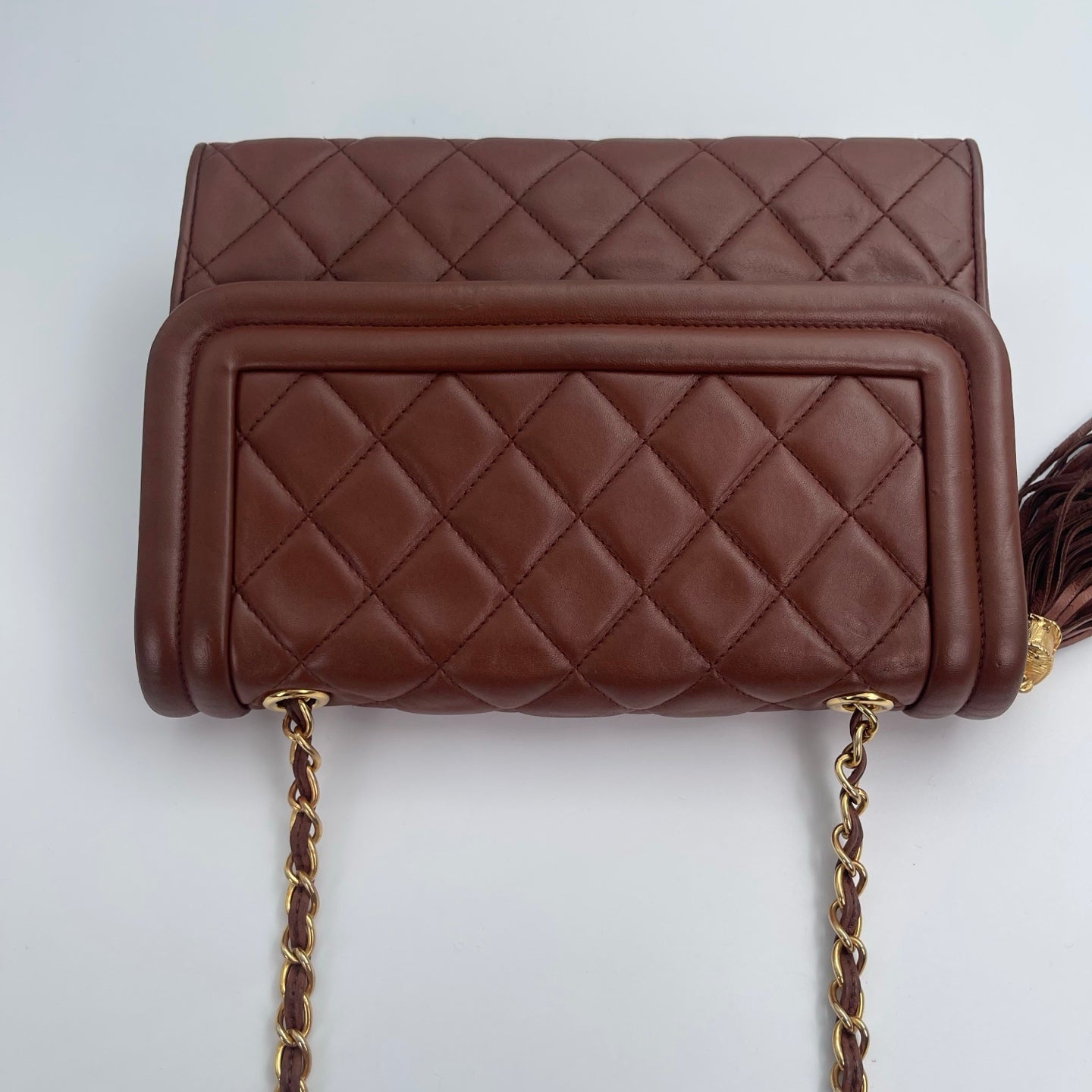 Chanel Camera Bag – Brown Lambskin Leather [Used]