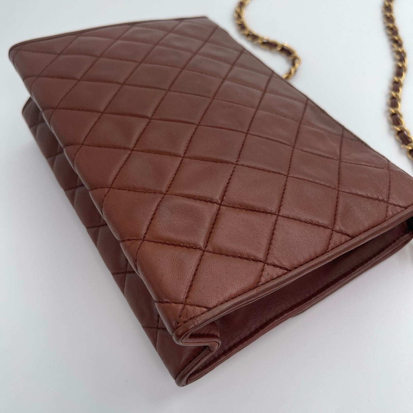 Chanel Camera Bag – Brown Lambskin Leather [Used]