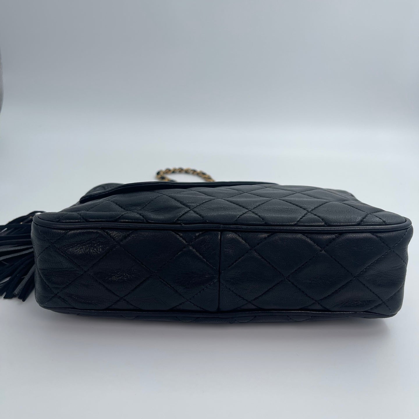 Chanel Camera Bag – Black Lambskin with Gold Hardware [Used]