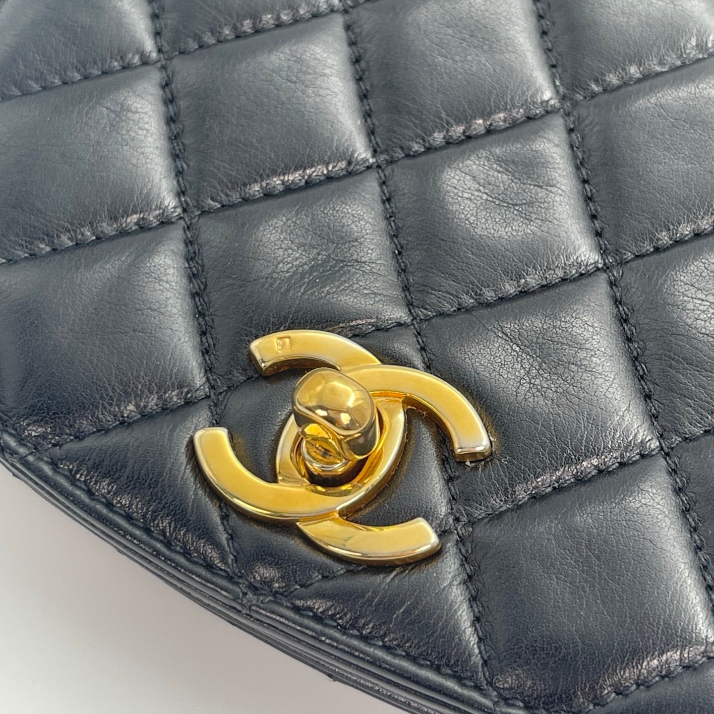 Chanel Waist Bag – Black Lambskin with Gold Hardware [Used]
