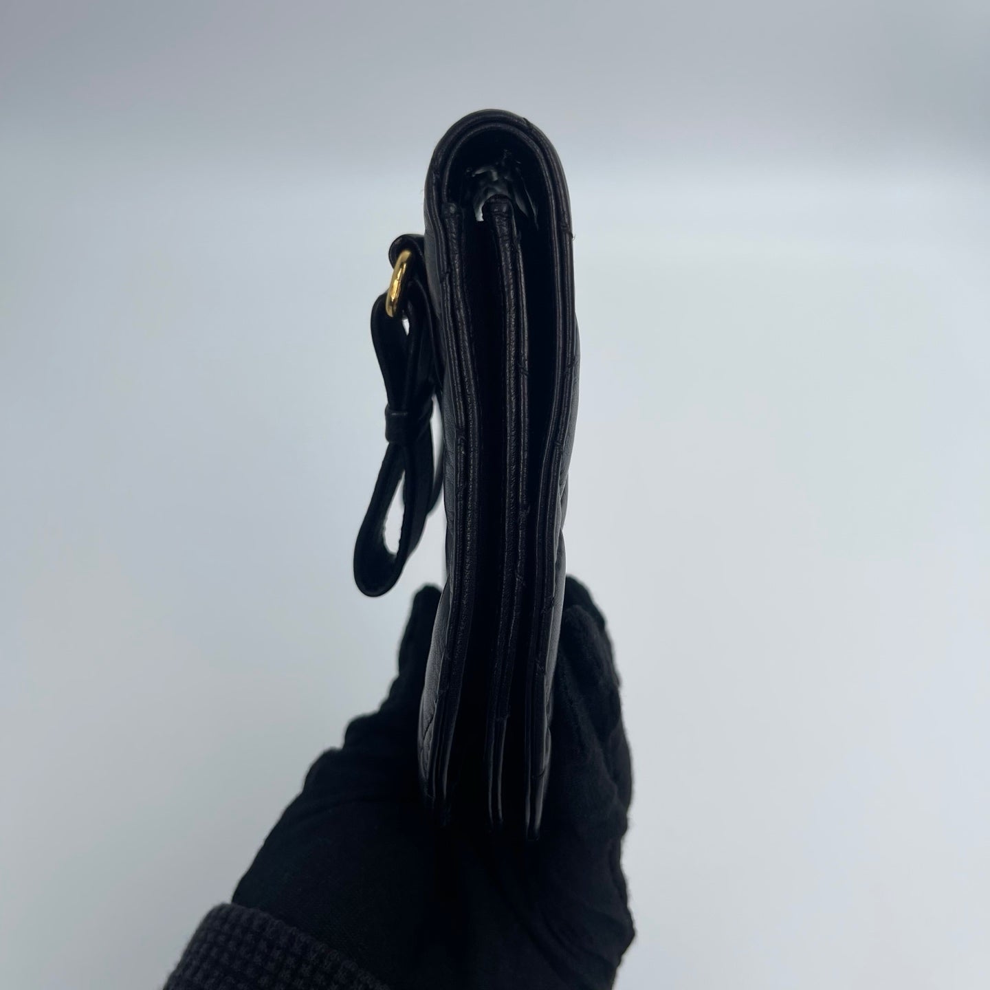 Chanel Waist Bag – Black Lambskin with Gold Hardware [Used]
