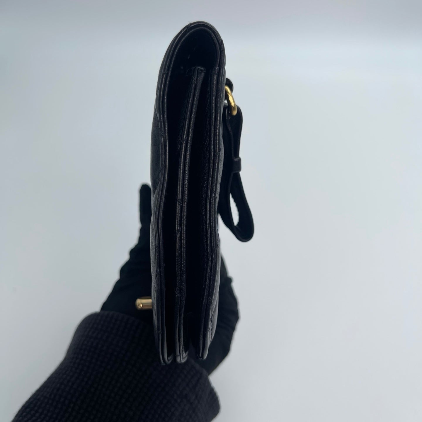 Chanel Waist Bag – Black Lambskin with Gold Hardware [Used]