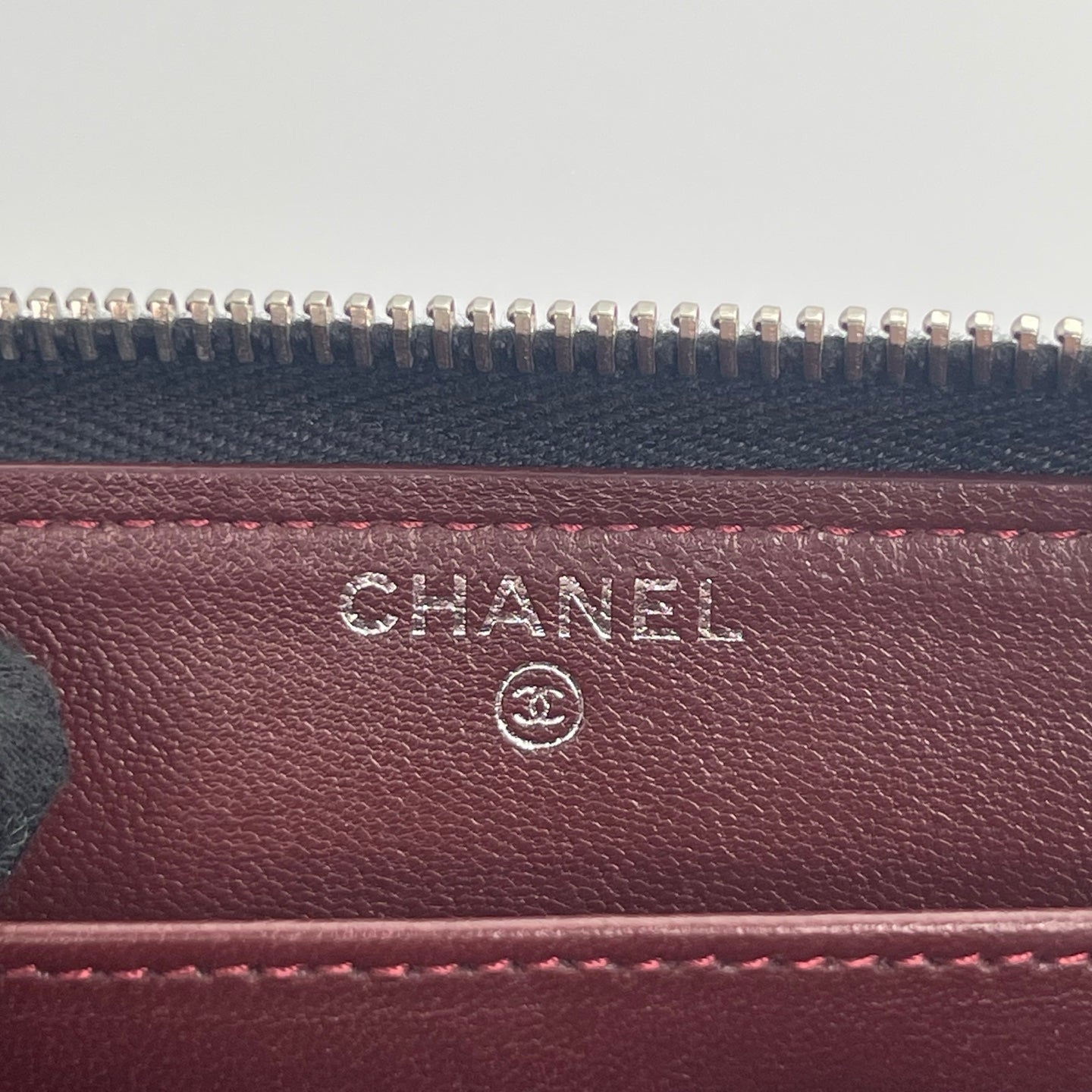 Chanel Matelassé Long Wallet – Black Lambskin [Used]