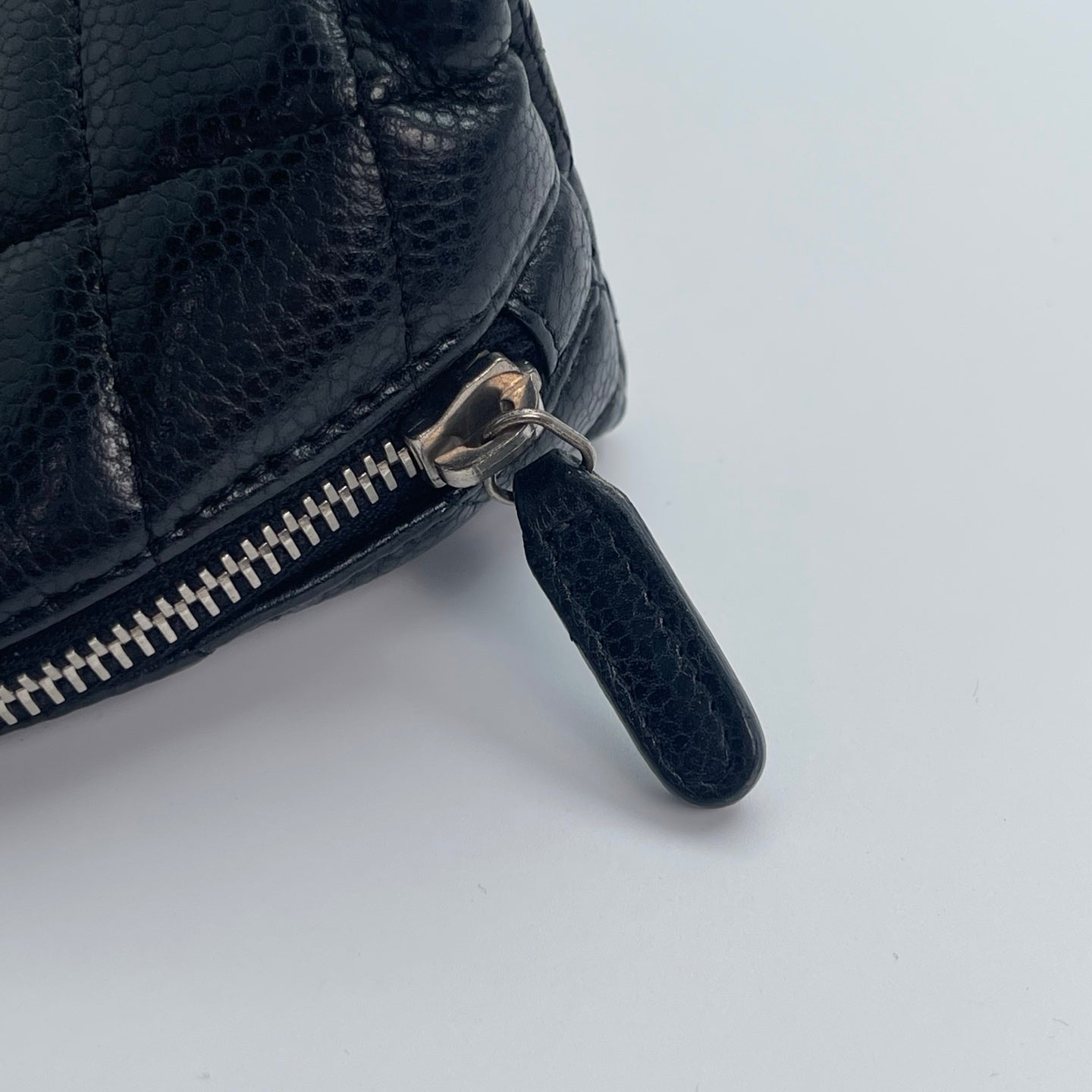 Chanel Pouch – Black Caviar Leather [Used]