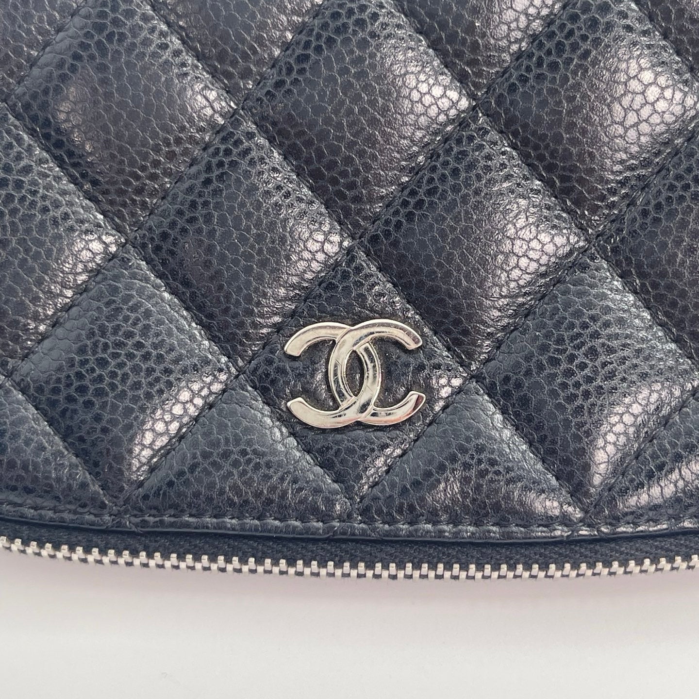 Chanel Pouch – Black Caviar Leather [Used]