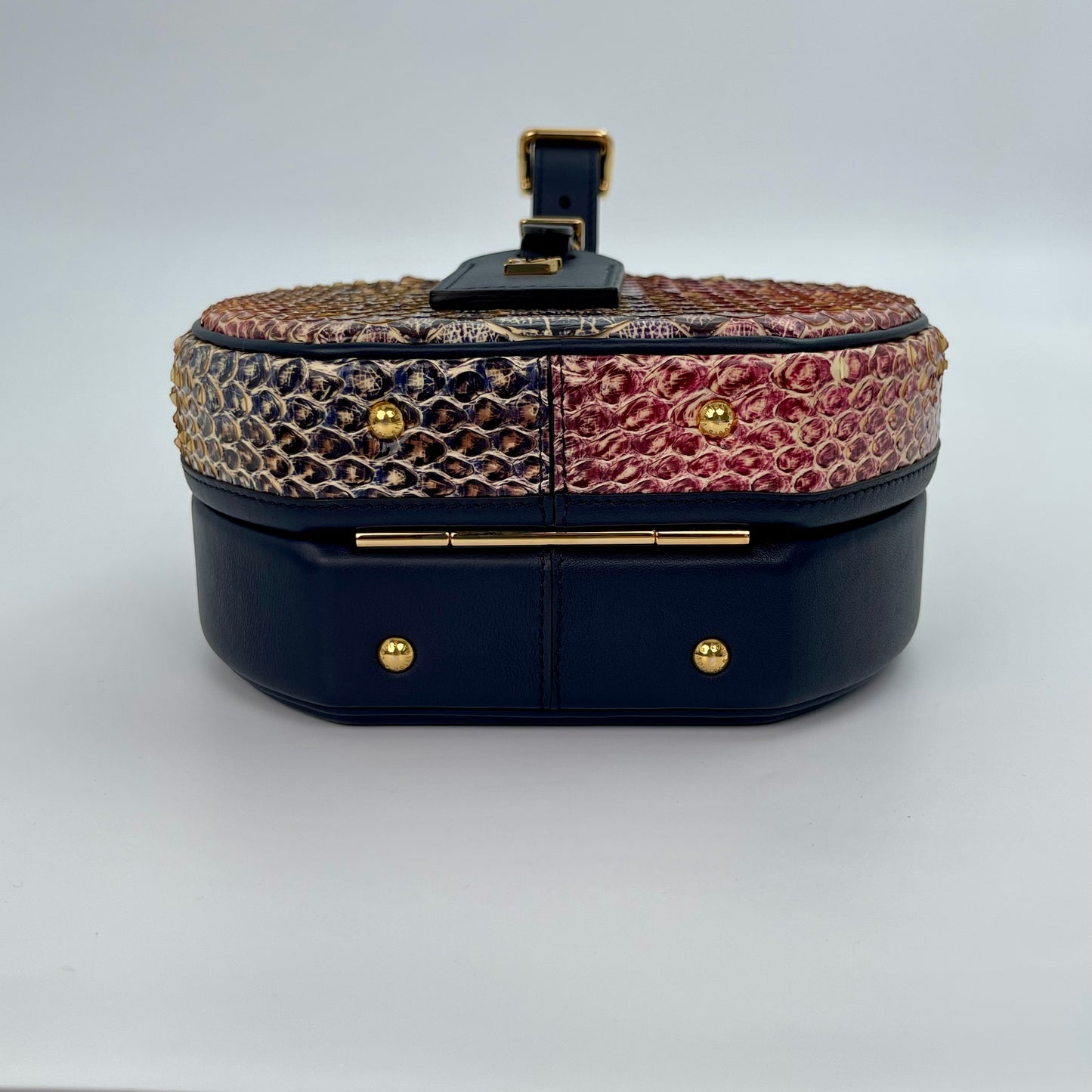 Louis Vuitton Petite Boite Chapeau Python Leather 2‑Way Bag [Used]