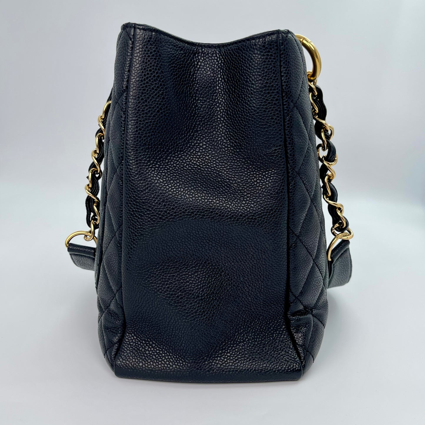 Chanel Black Caviar GST (Grand Shopping Tote) [Used]