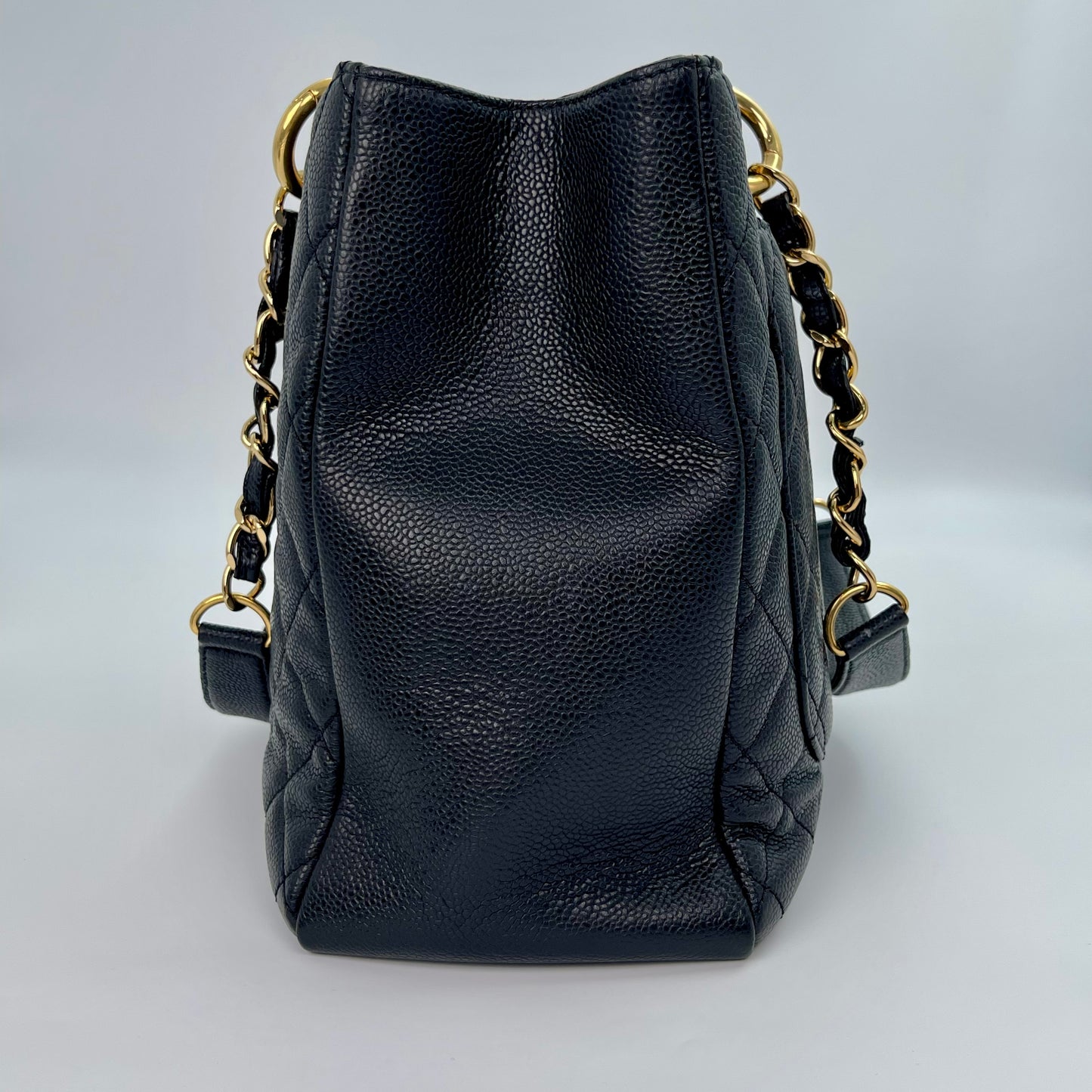 Chanel Black Caviar GST (Grand Shopping Tote) [Used]