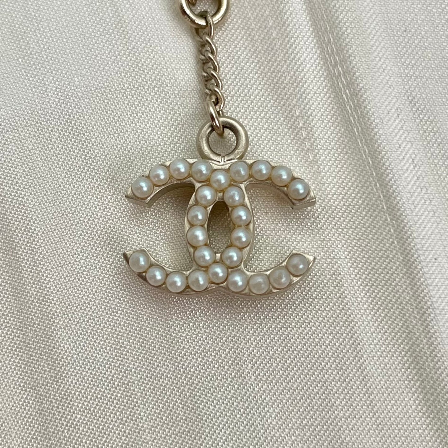 Chanel Mademoiselle Frame Pendant Necklace – 07C[Used]