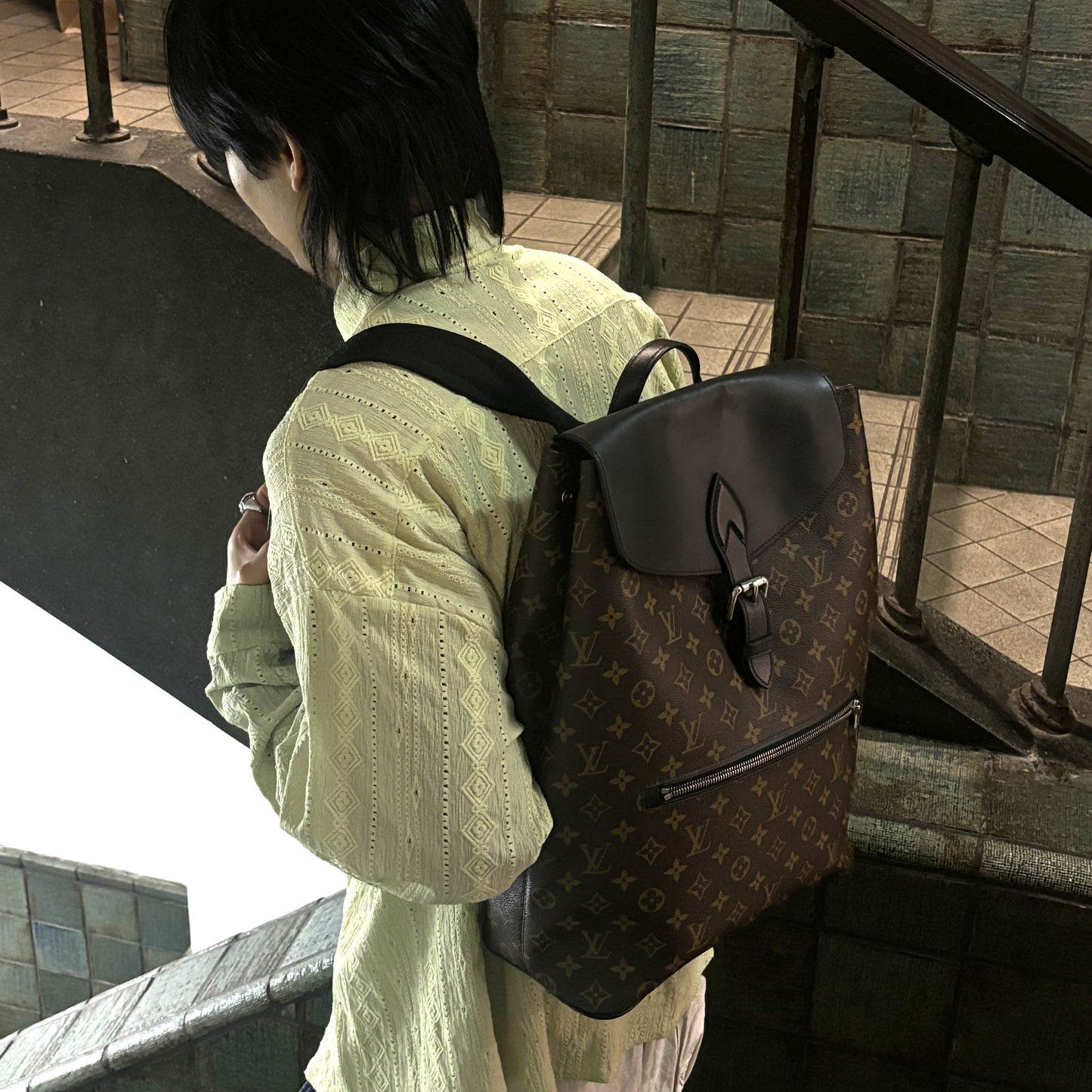 Louis Vuitton Palk Monogram Backpack [Used]