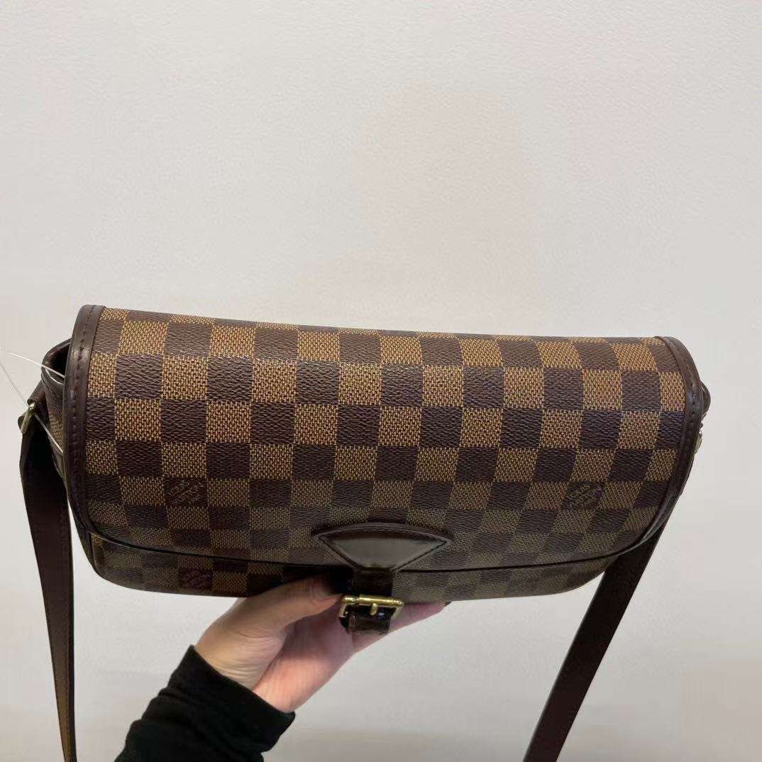 LOUIS VUITTON Special order Damier Sologne Shoulderbag [used]