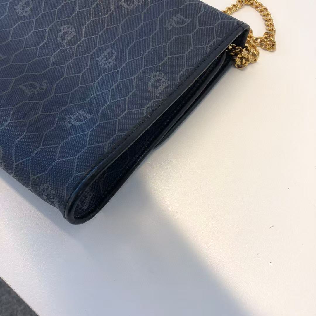 Christian Dior honeycomb chain shoulderbag [Used]