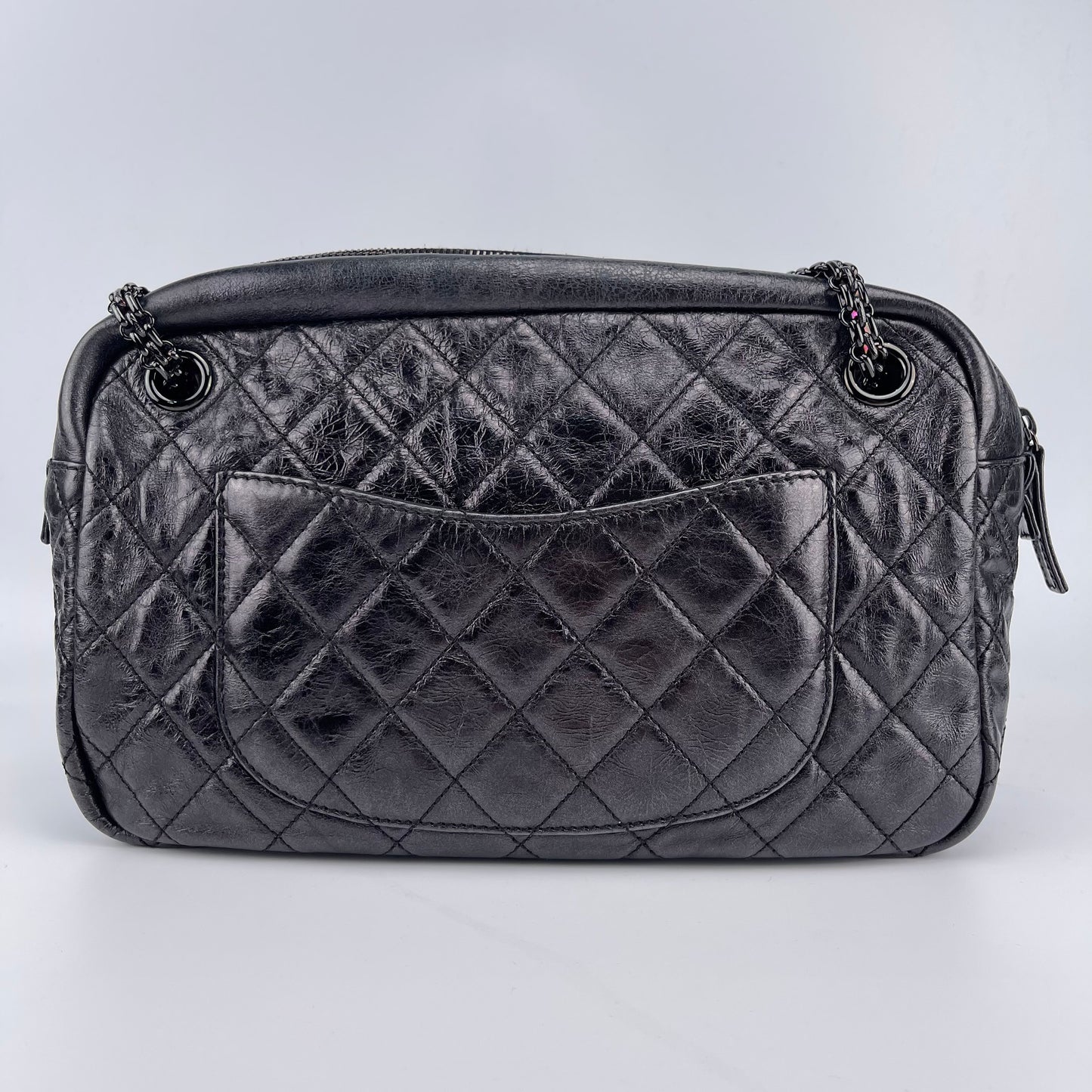 Chanel 2.55 Vintage Metallic Aged calfskin Reissue quilted Chain Shoulder Bag [Used]