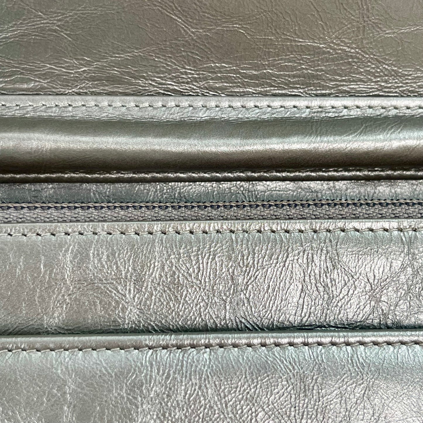 Chanel Space Silver LeBoy Piped WOC Chain Bag – Space Silver [Used]