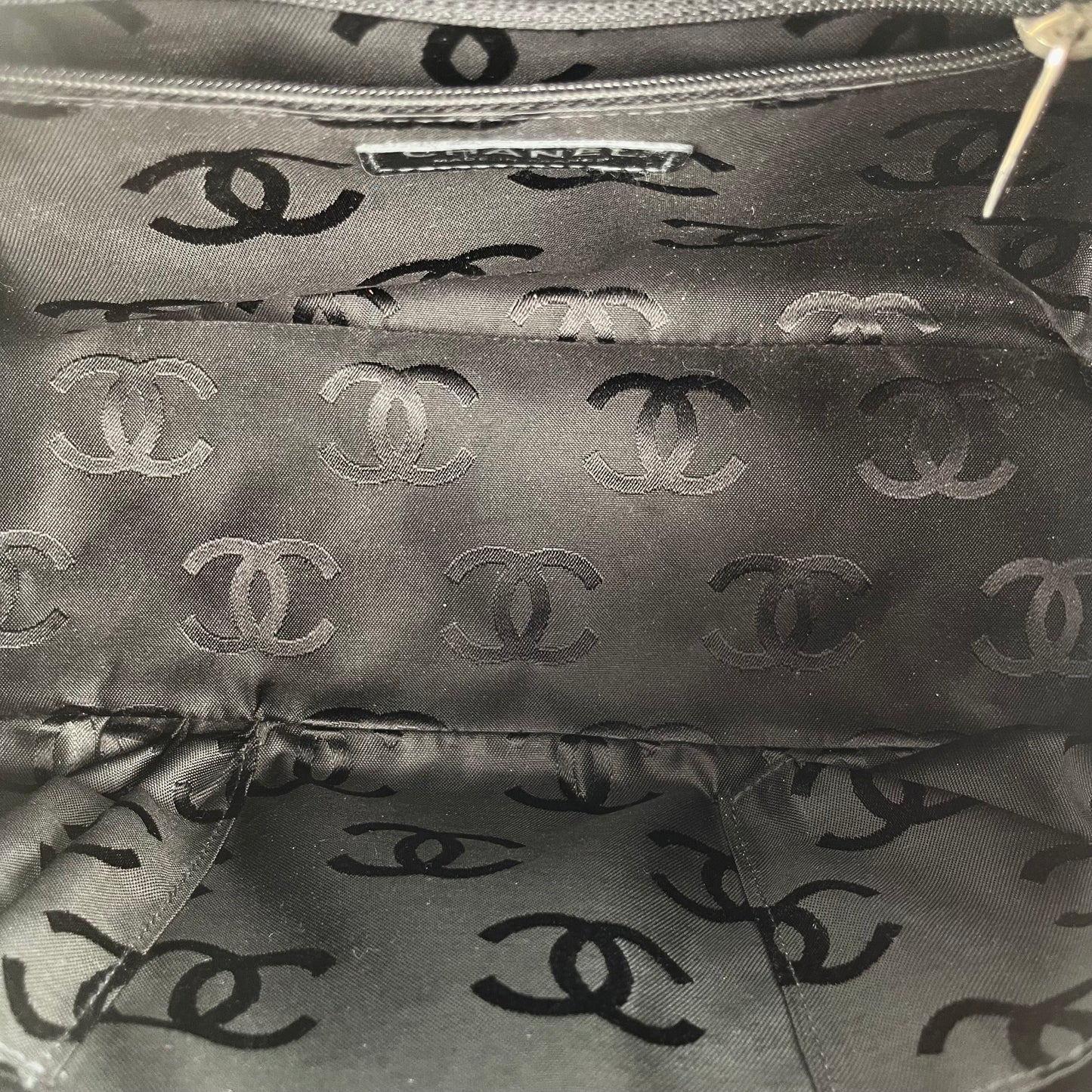 Chanel Milk Tea and Black Cambon Pillow Bag – Milk Tea/Black [Used]