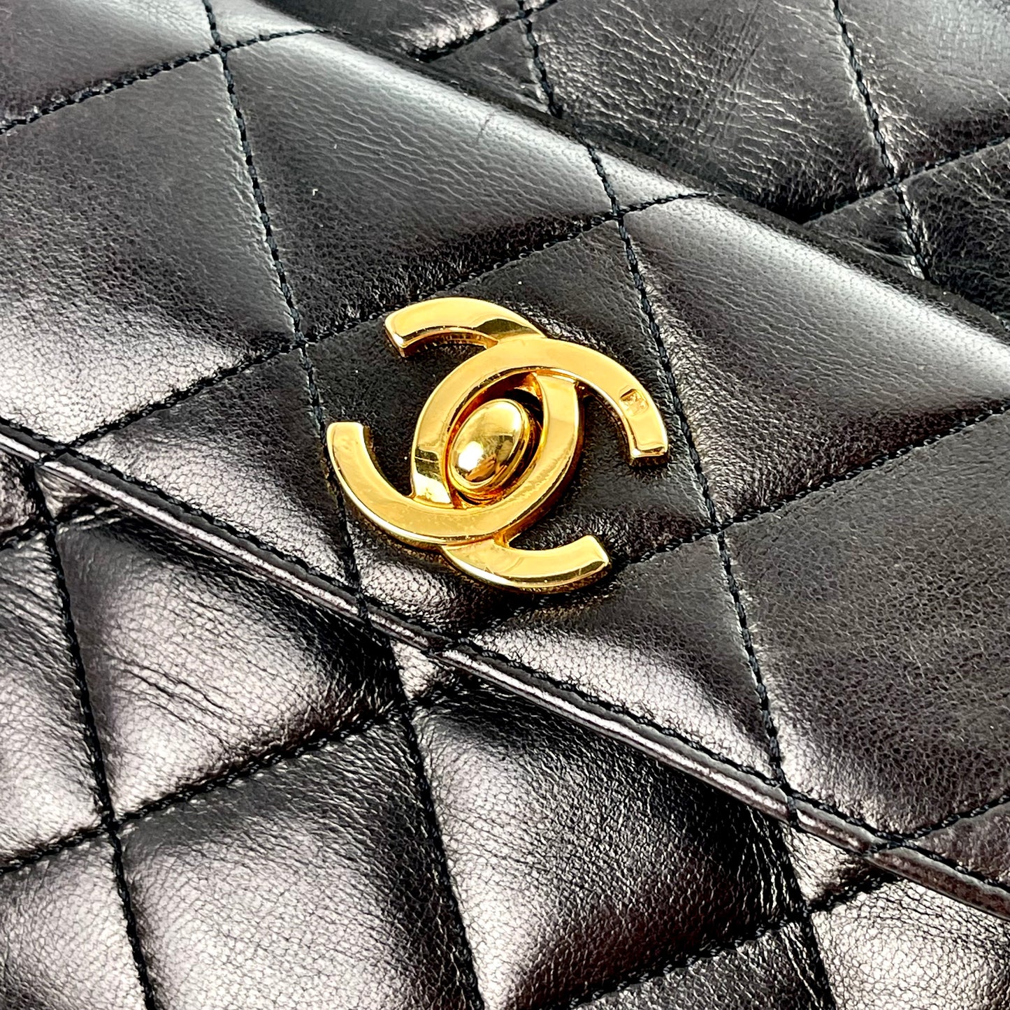 Chanel vintage classic black duma lambskin backpack [Used]