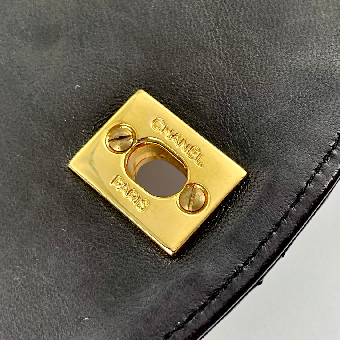 Chanel vintage classic black duma lambskin backpack [Used]