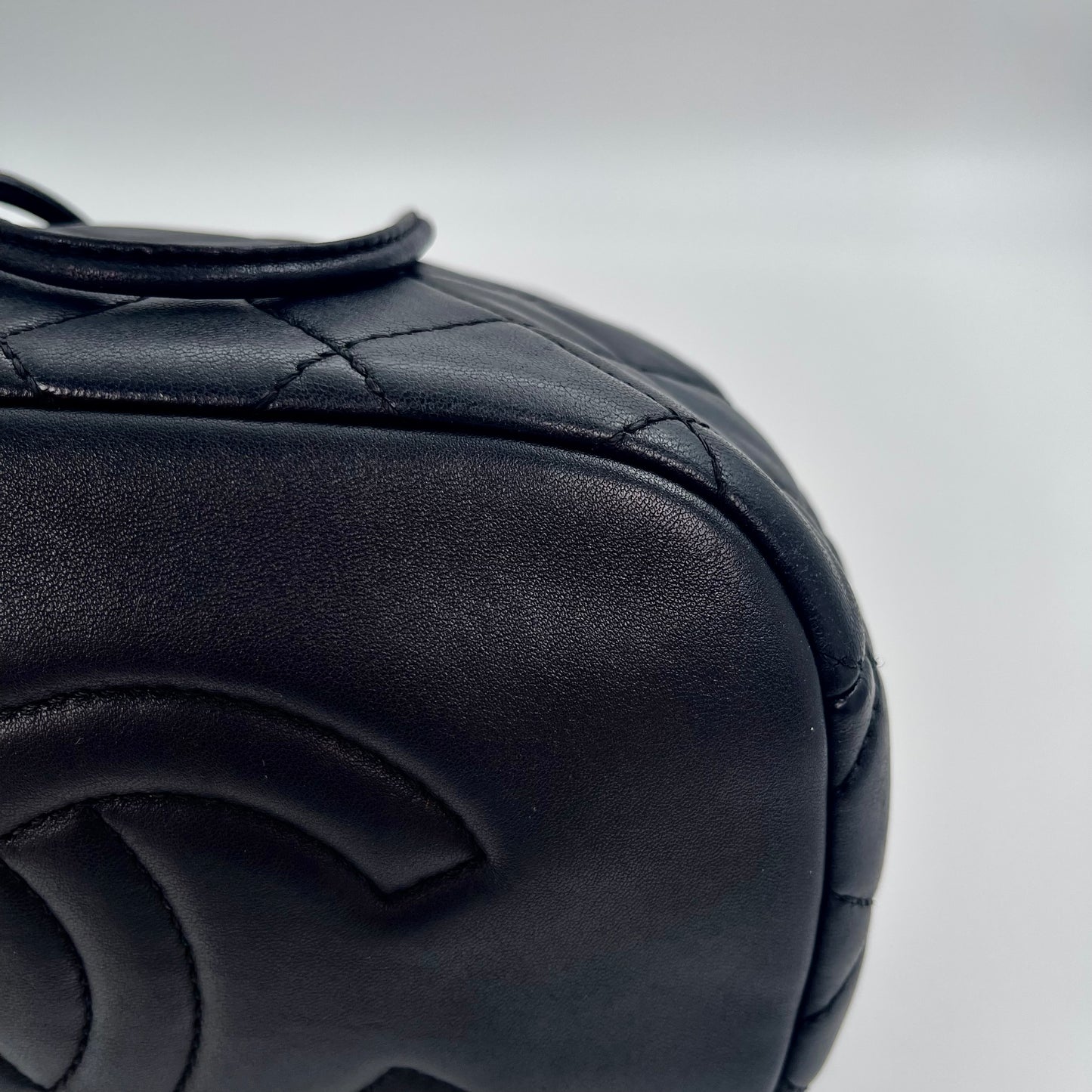 Chanel Daily Supple Quilted Lambskin Backpack – Black [Used]