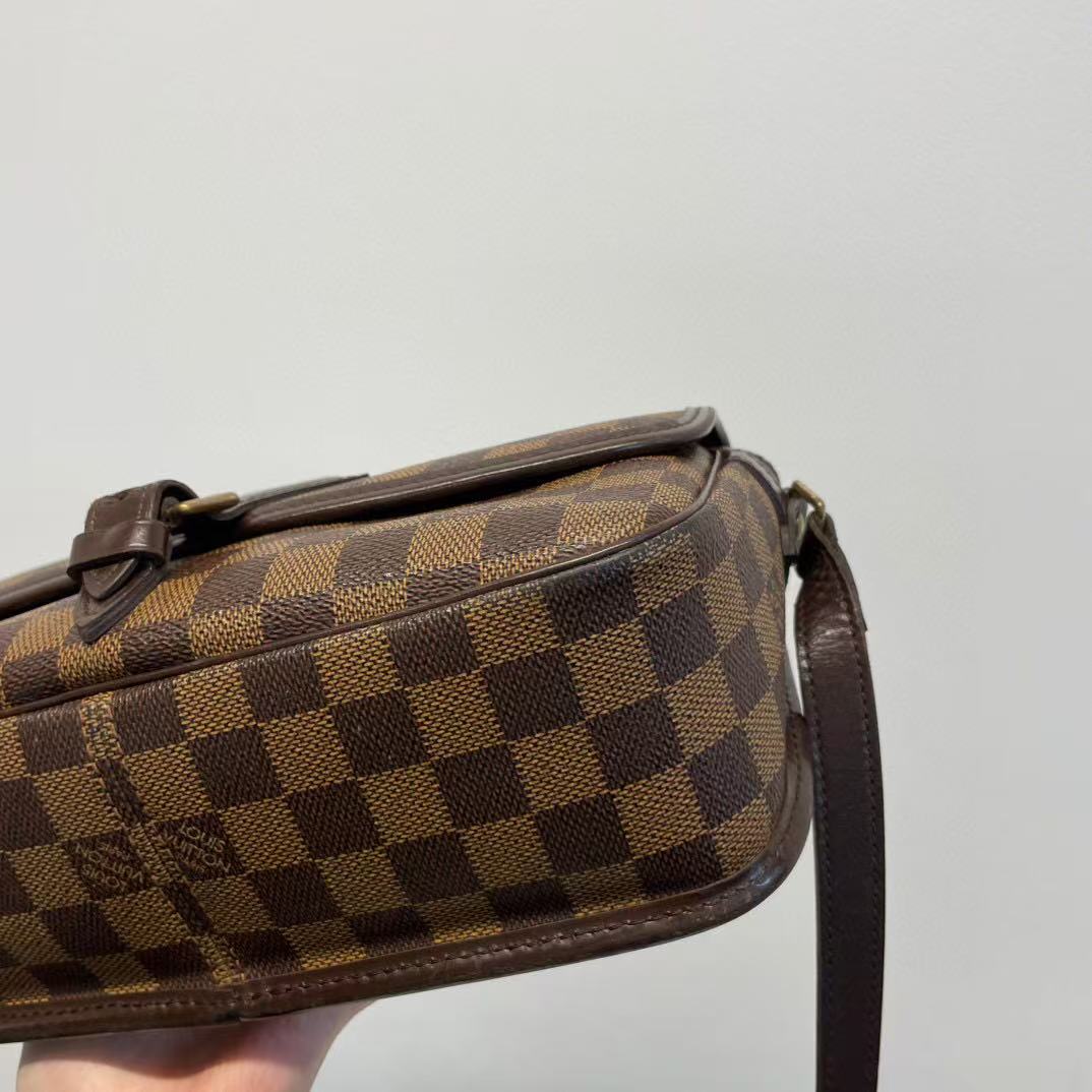 LOUIS VUITTON Special order Damier Sologne Shoulderbag [used]