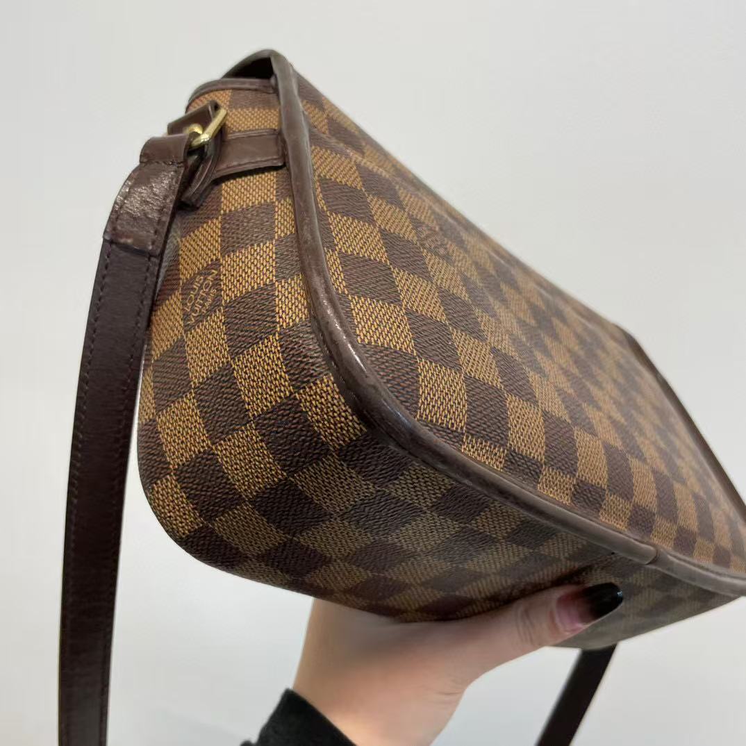 LOUIS VUITTON Special order Damier Sologne Shoulderbag [used]