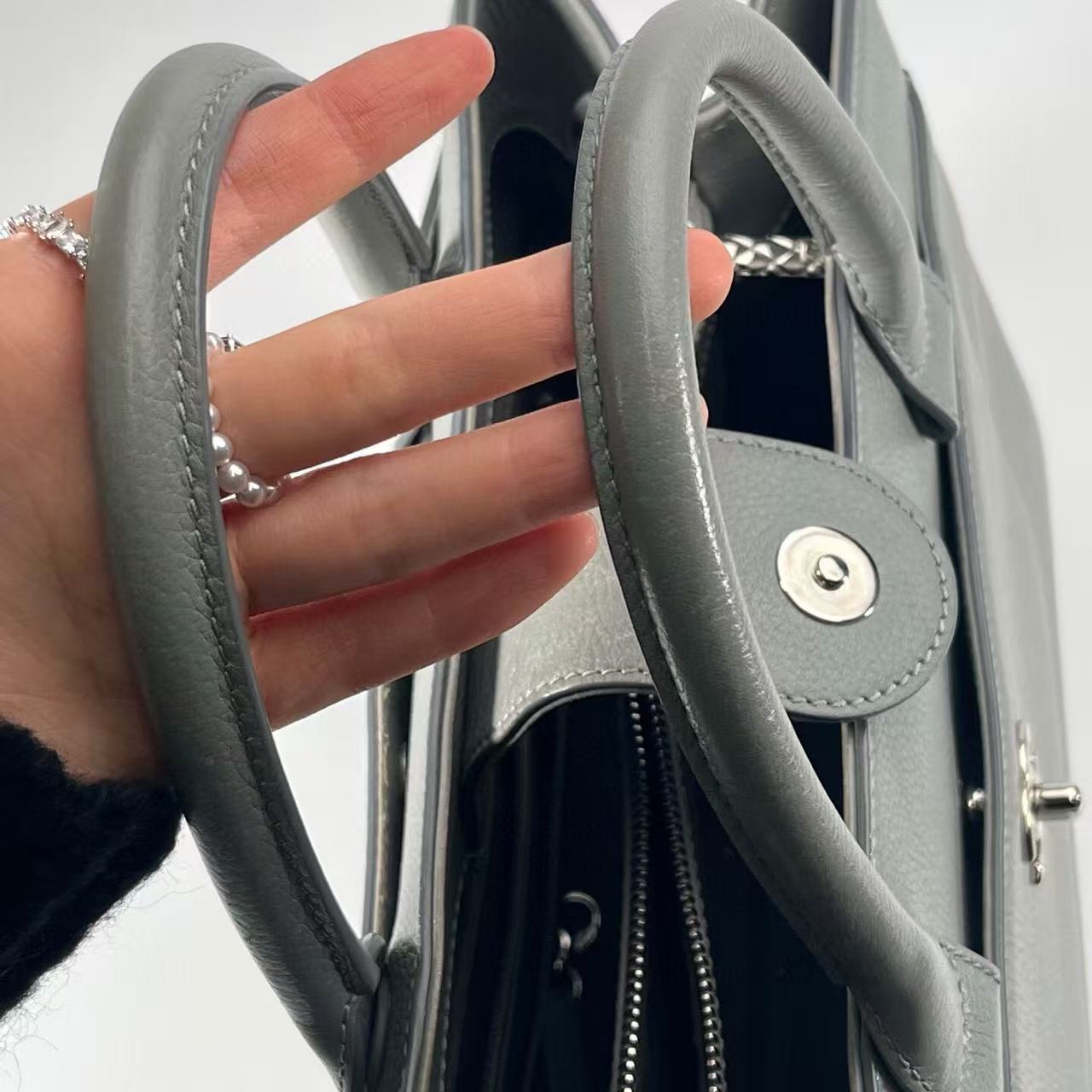 CHANEL Neo Executive Grey Tote Bag 2way [Used]