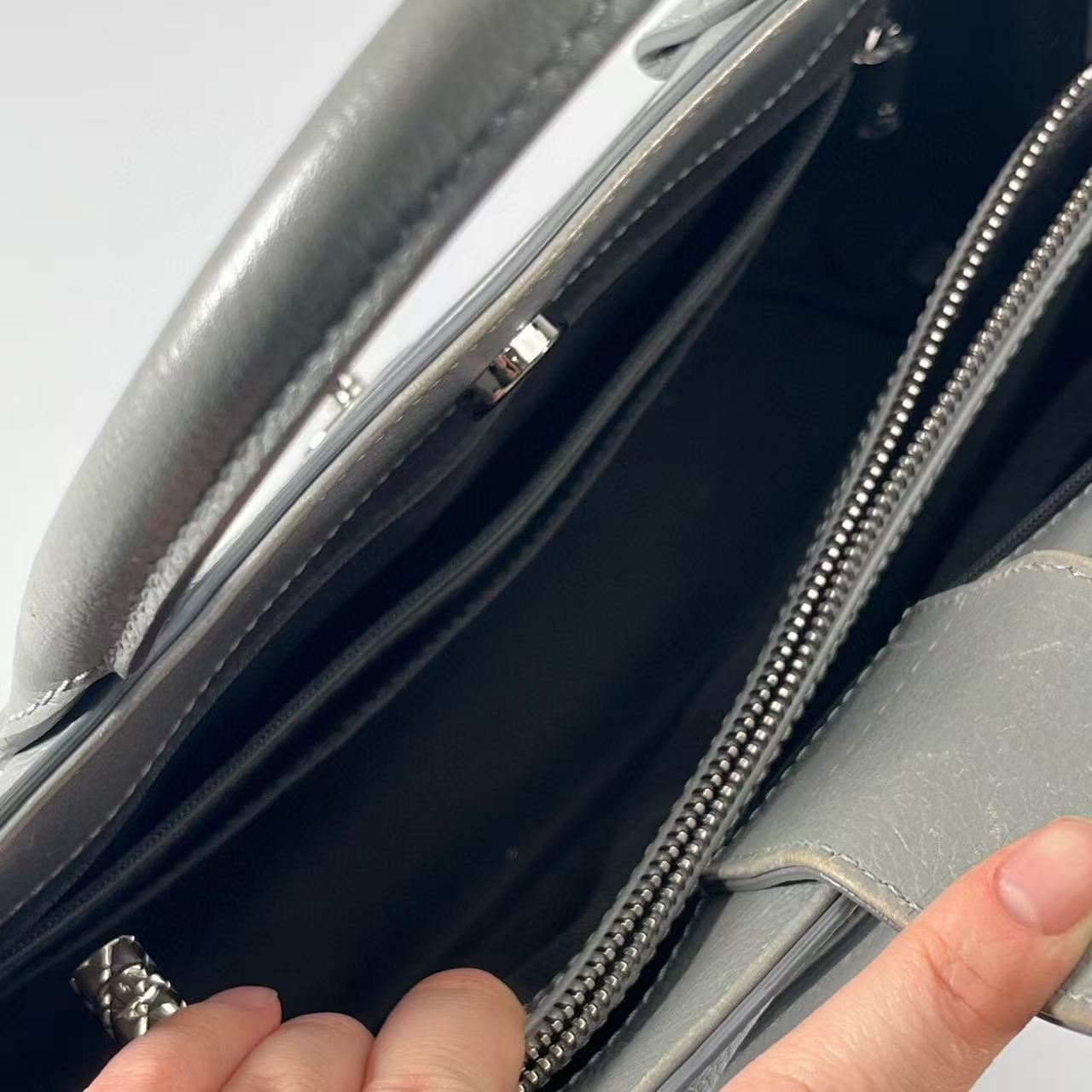 CHANEL Neo Executive Grey Tote Bag 2way [Used]