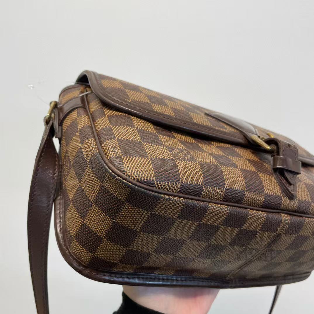 LOUIS VUITTON Special order Damier Sologne Shoulderbag [used]