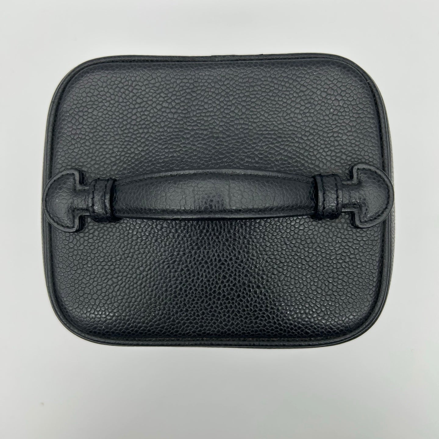 Chanel Handheld Vanity Case Black Caviar / Gold Hardware [Used]