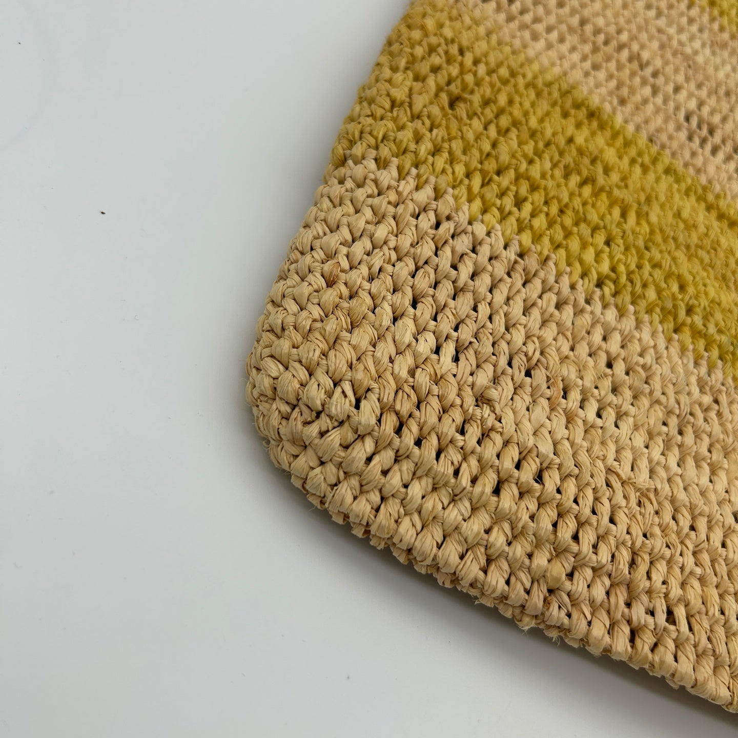 Balenciaga Motocycle Straw Leather Tote Bag [Used]