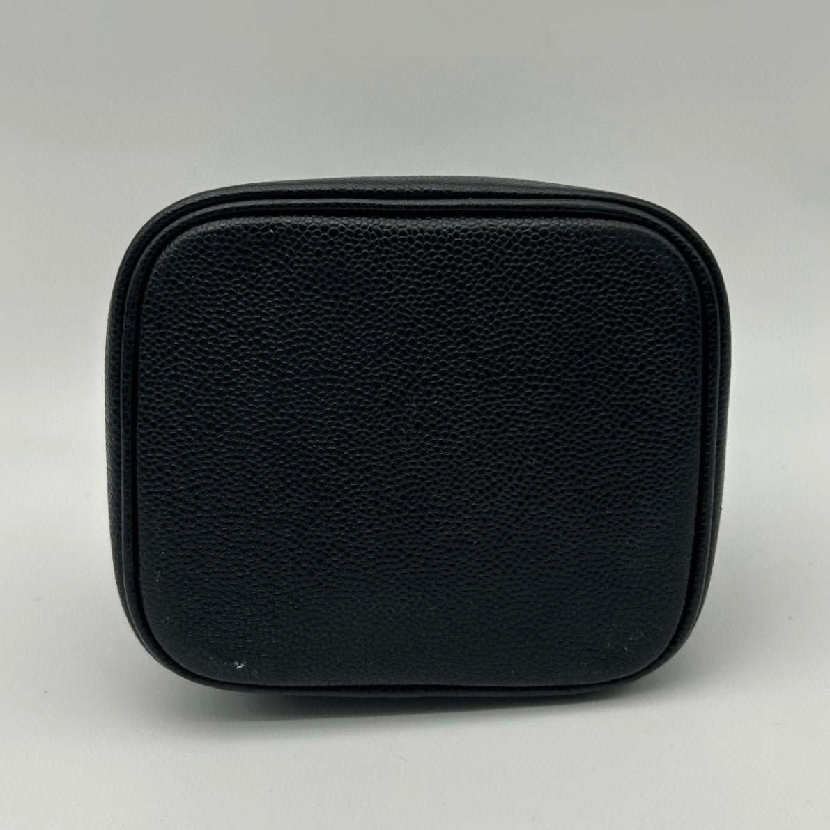 Chanel Handheld Vanity Case Black Caviar / Gold Hardware [Used]