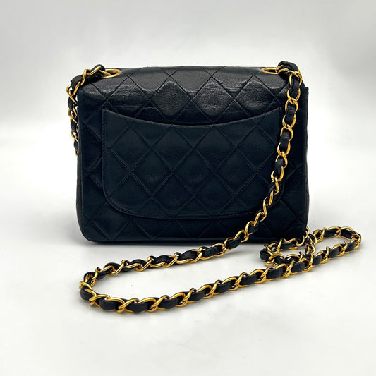 CHANEL Vintage Lambskin Mini Classic Single Flap Bag[Used]