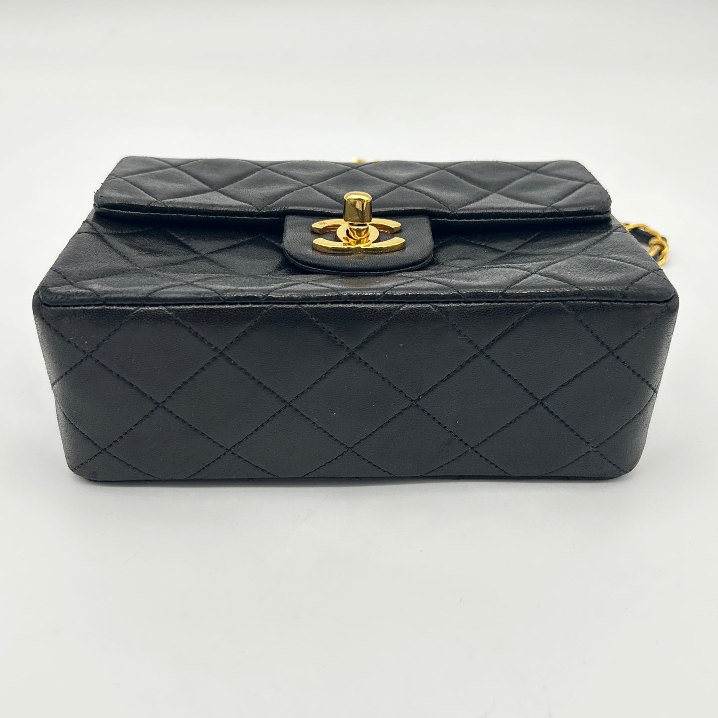 CHANEL Vintage Lambskin Mini Classic Single Flap Bag[Used]