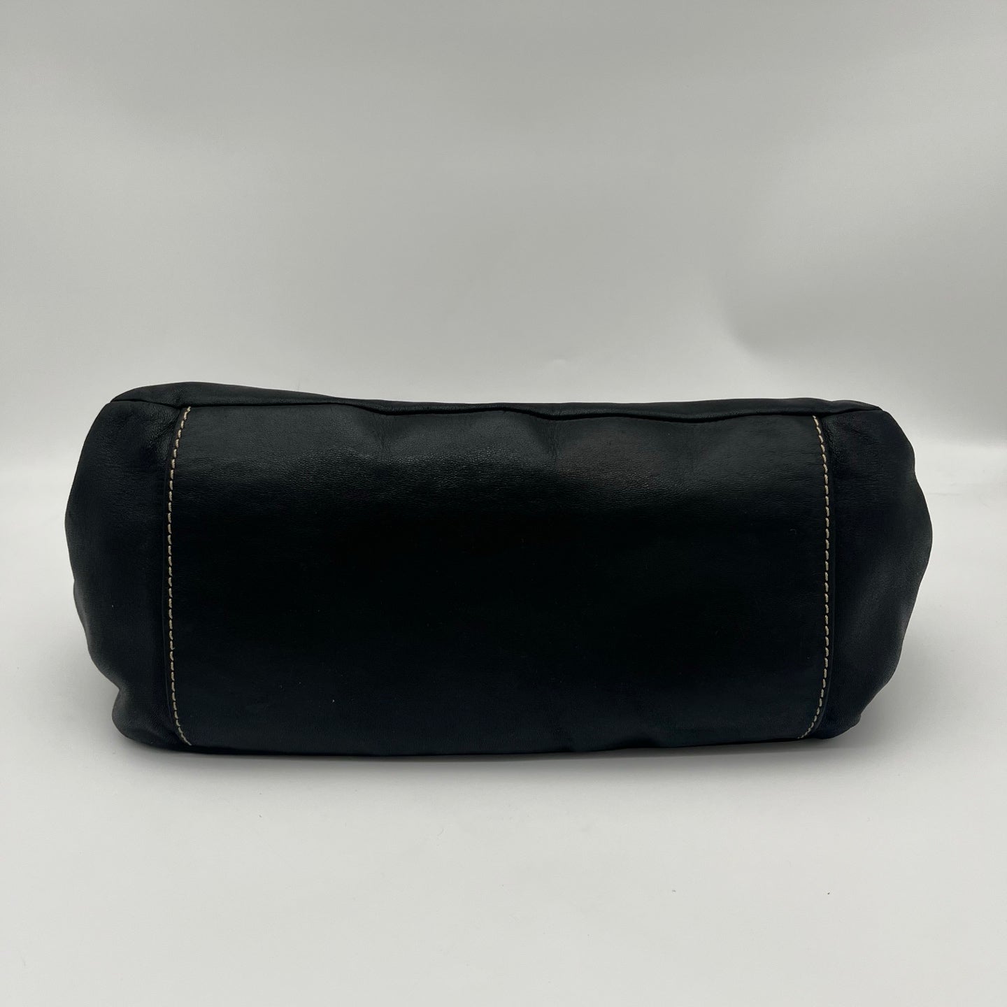 Chanel Black Accordion Wild Stitch Shoulder Bag[Used]